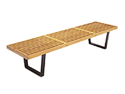 Nelson Bench chairCG-Nelson-Bench_Office Furniture_Wooden Leisure Chair_Modern Chair